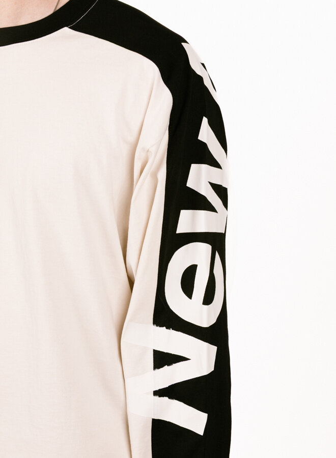 Longsleeve Warm Sand / Black