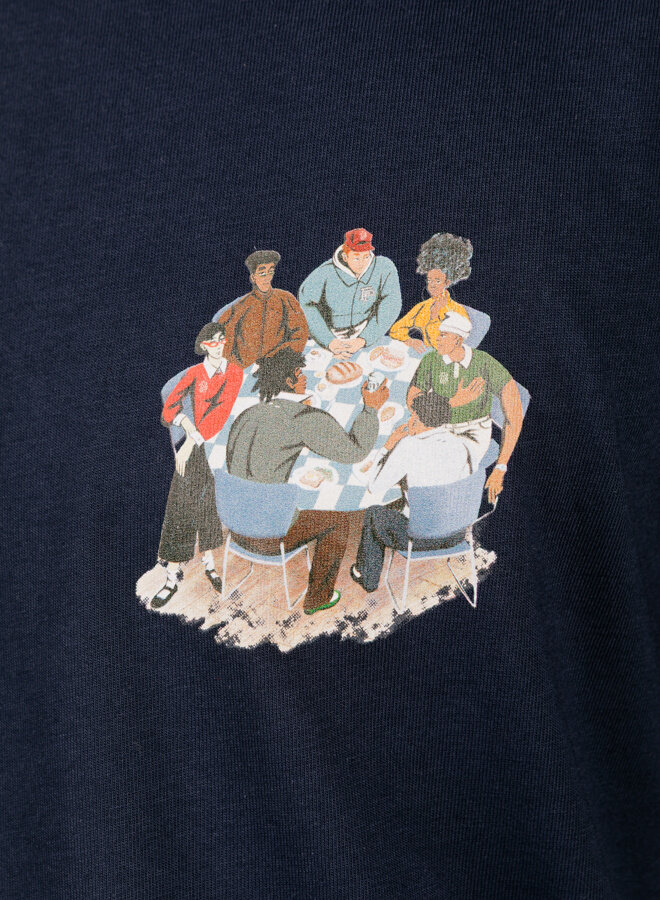 T-shirt Supper Maritime Blue