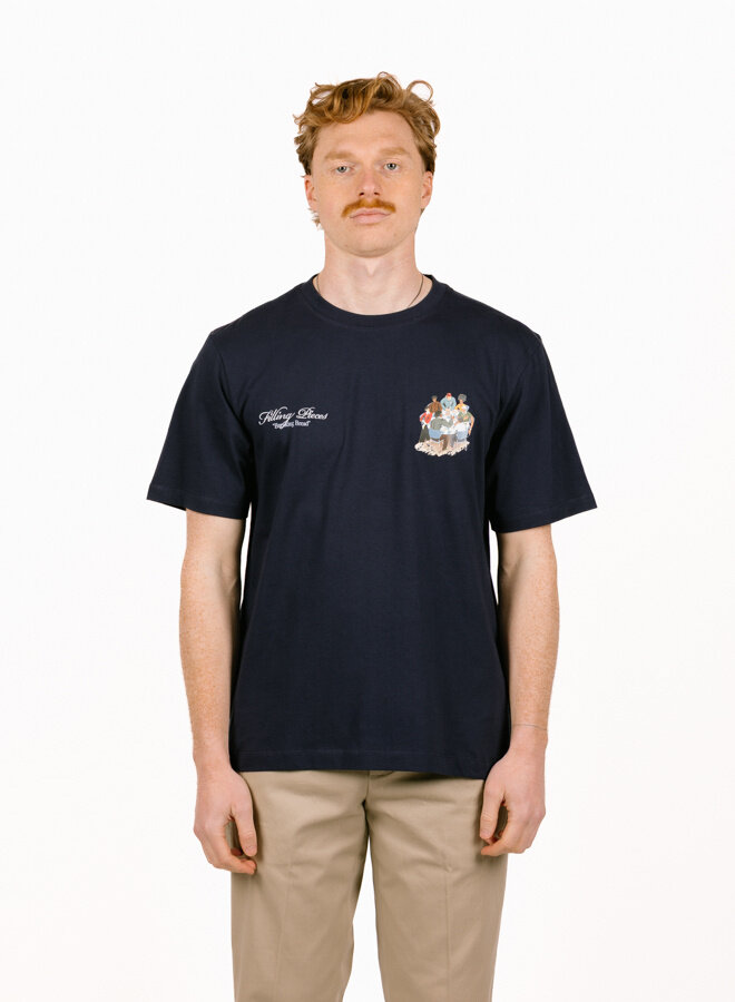 T-shirt Supper Maritime Blue