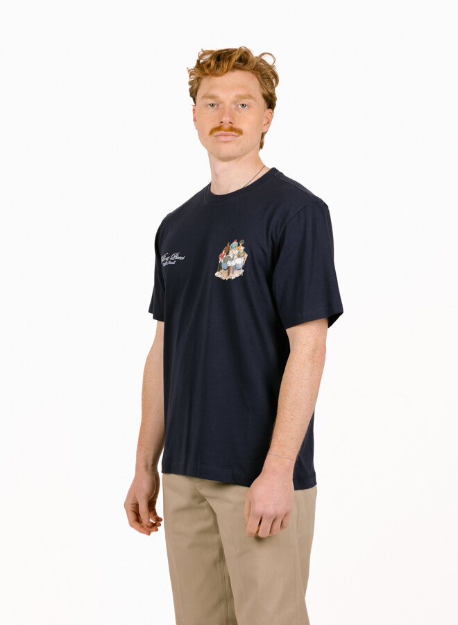 T-shirt Supper Maritime Blue