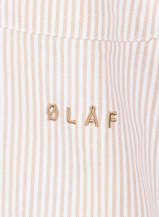 Oversized Stripe Oxford Shirt Treehouse