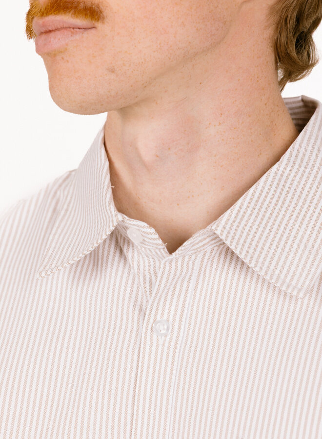 Oversized Stripe Oxford Shirt Treehouse