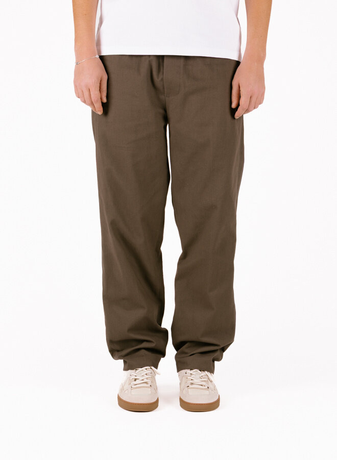 Slim Elasticated Pant Charcoal