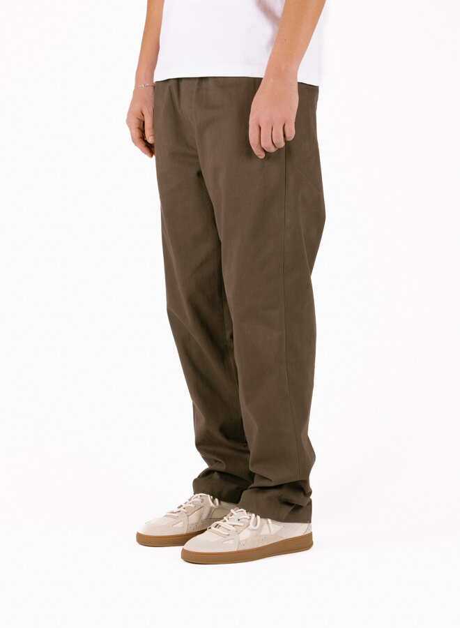Slim Elasticated Pant Charcoal