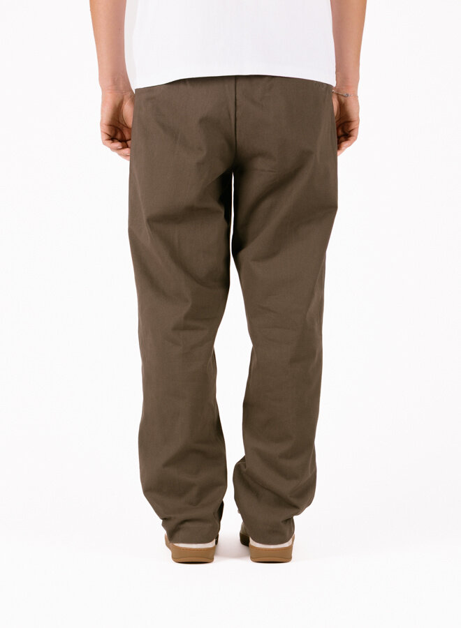 Slim Elasticated Pant Charcoal