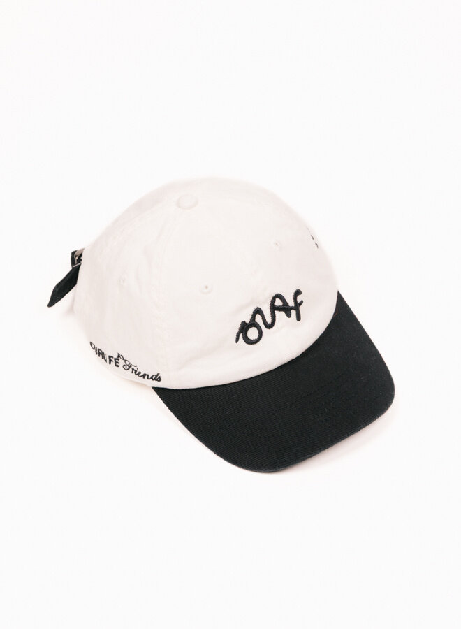 Varsity Cap Off White/Black