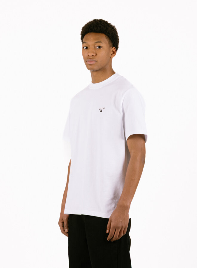 SS26 Heart Logo T-shirt White