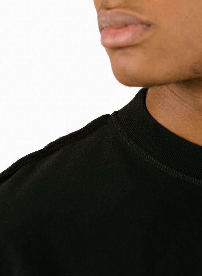 Reversible label Longsleeve Black