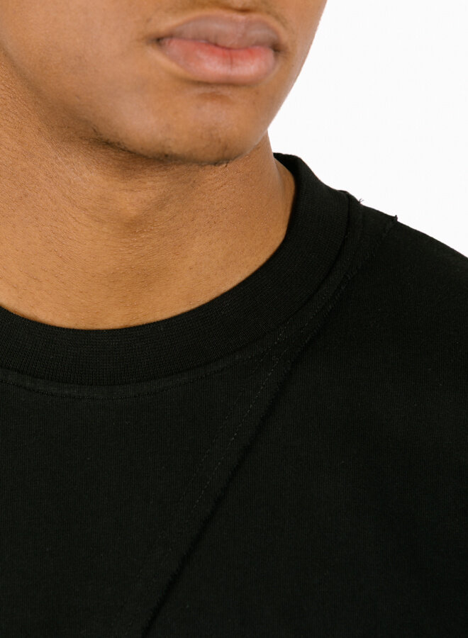 Back Circle Logo Longsleeve Black