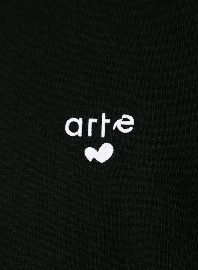 SS26 Heart Logo T-shirt Black