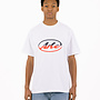 Circle Logo Cut T-shirt White