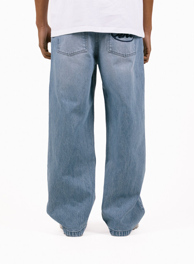 Circle Logo Pocket Pants Bleach