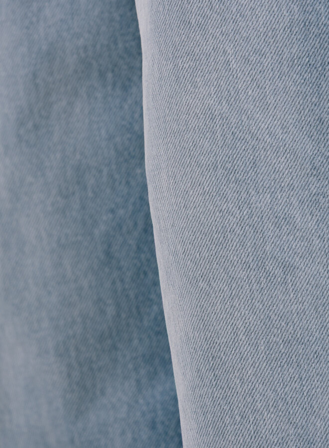 Circle Logo Pocket Pants Denim Bleach