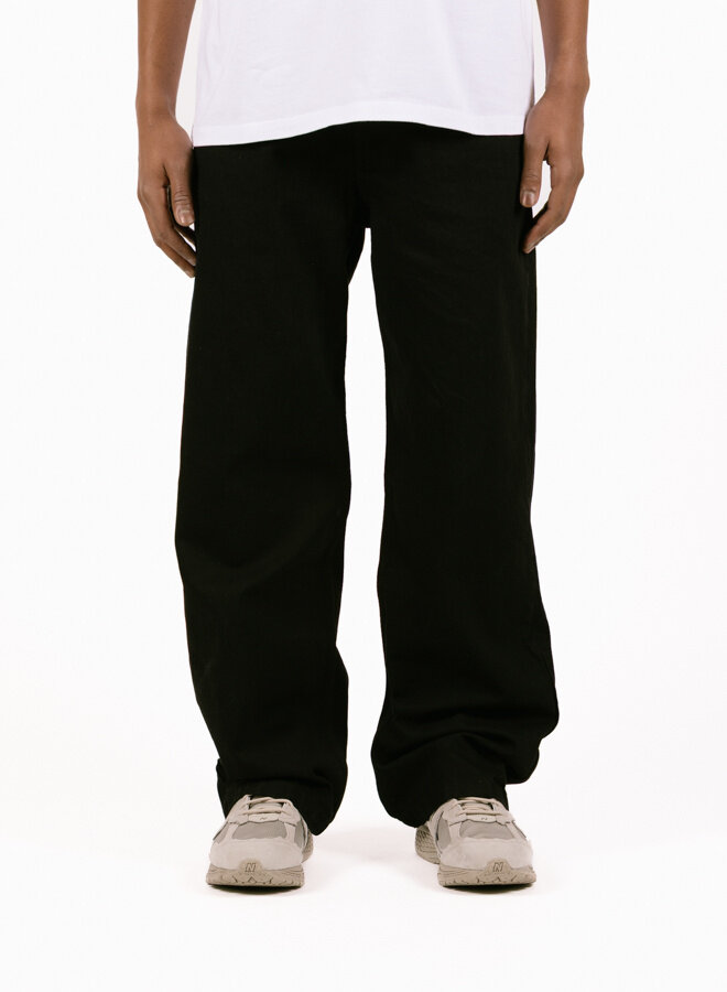 Circle Logo Pocket Pants Black