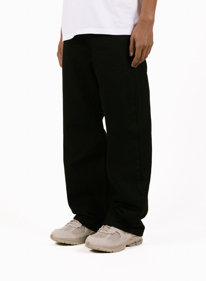 Circle Logo Pocket Pants Black