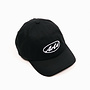Round Logo Cap Black