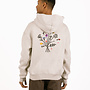 Flower Garden Knitted Hoodie Green