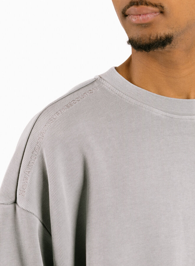 New Amsterdam Surf Association Plate Sweat Washed Grey