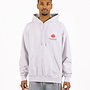 New Amsterdam Surf Association Logo Hoodie Ash / Poppy Red