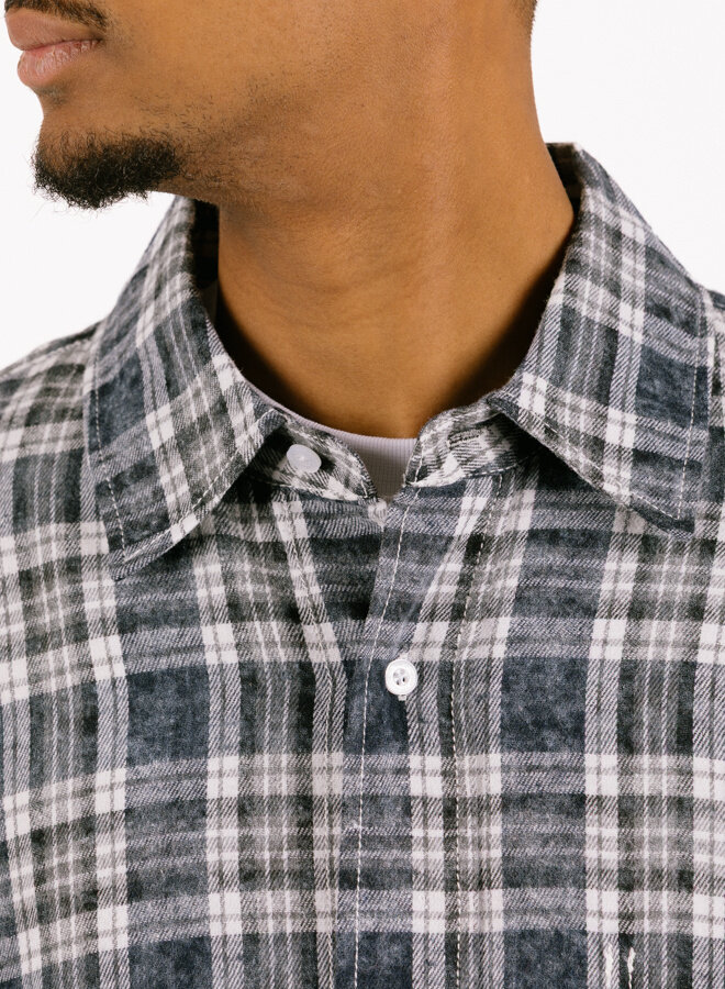 Wijk Shirt Short Sleeve Bleached Check