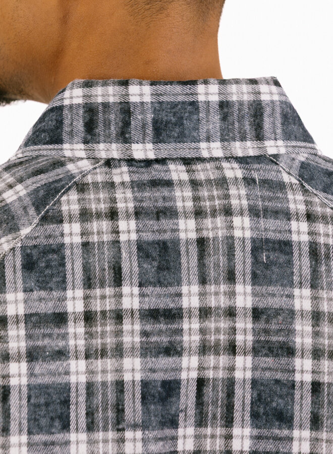 New Amsterdam Surf Association Wijk Shirt Short Sleeve Bleached Check