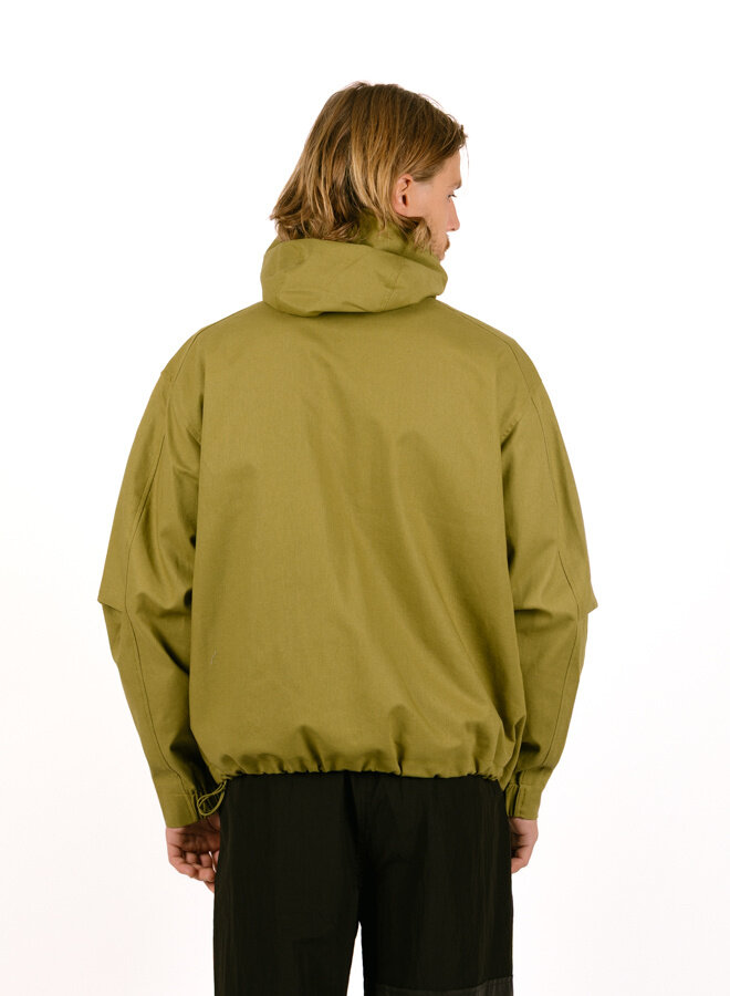 Technical Linen Jacket Green