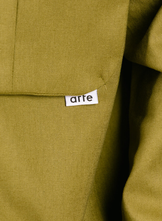 Technical Linen Jacket Green