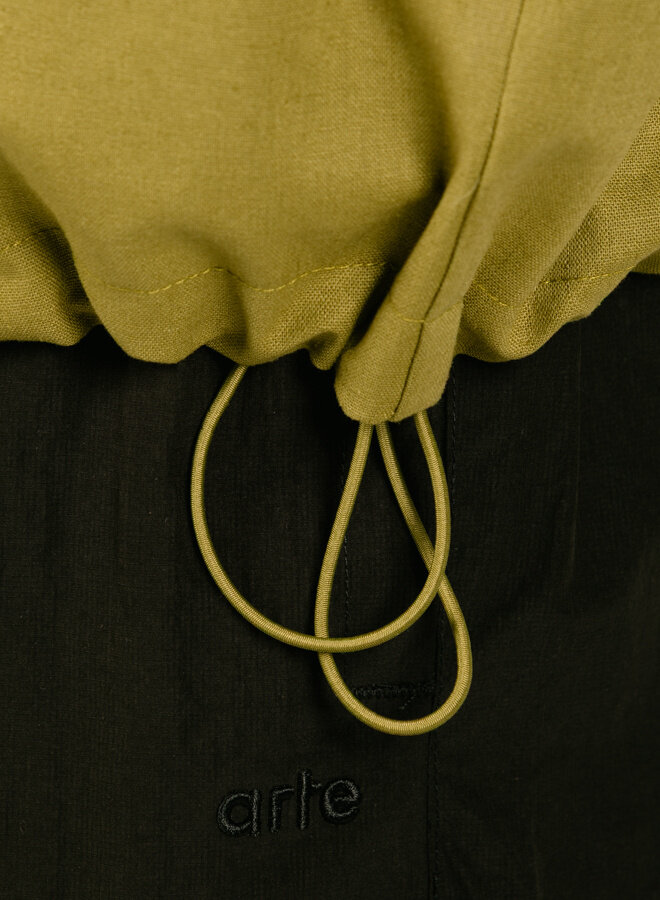 Technical Linen Jacket Green