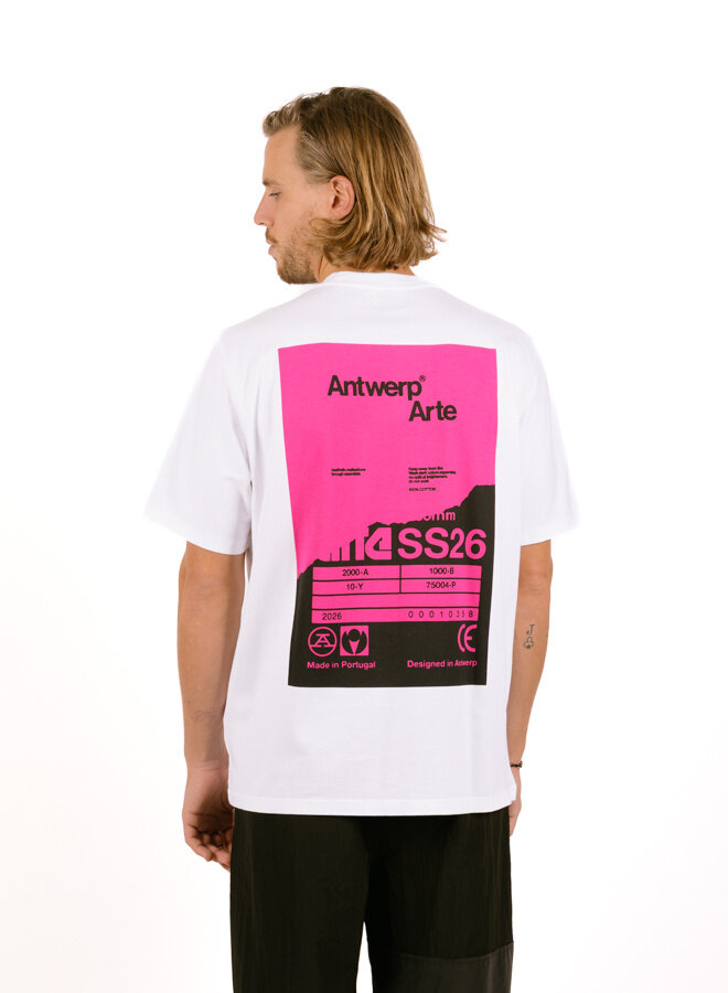 Back Poster T-shirt White