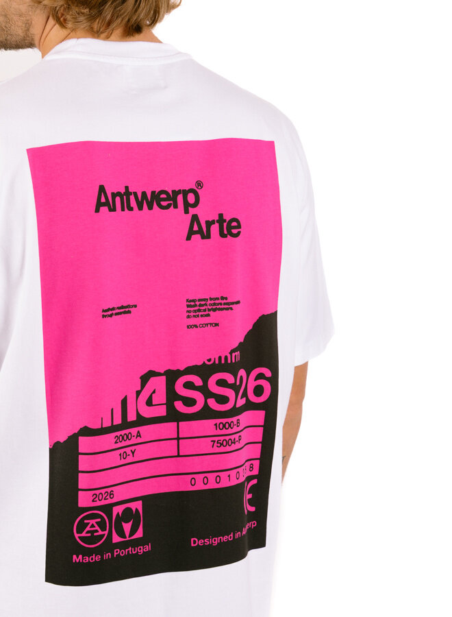 Back Poster T-shirt White