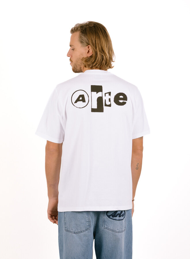 Back Collage T-shirt White