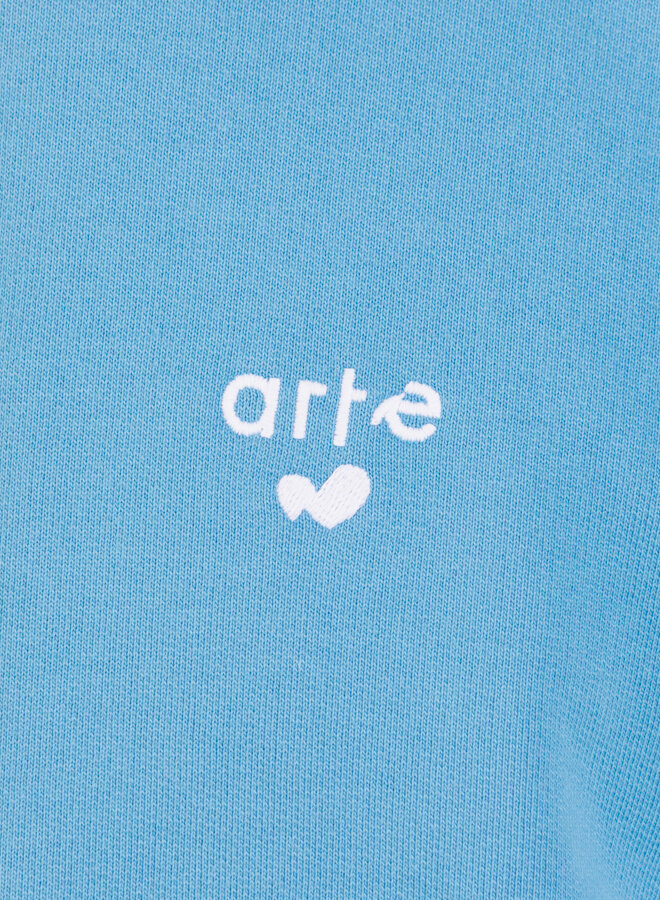 Heart Logo Crewneck Blue