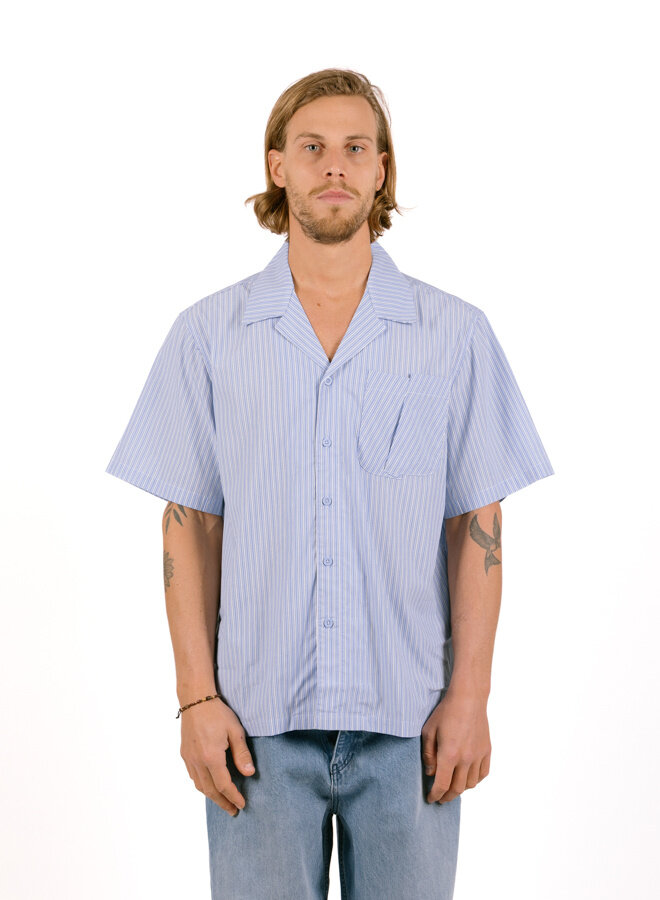 Fold Pocket Shirt Striped