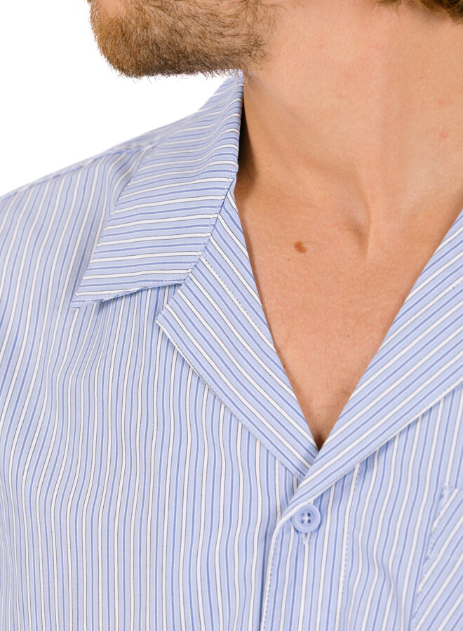 Fold Pocket Shirt Striped