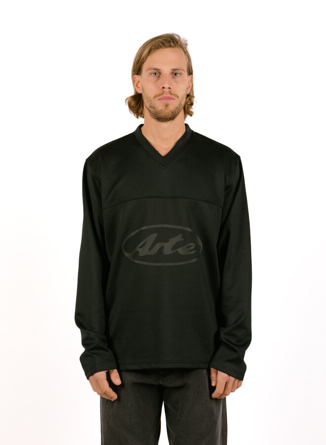 Circle Logo Longsleeve Black