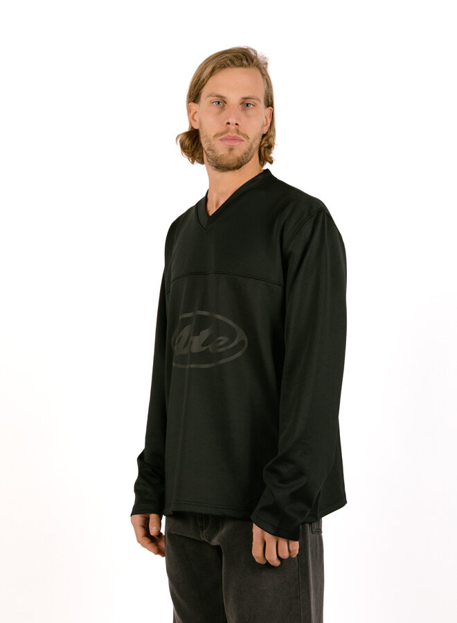 Circle Logo Longsleeve Black