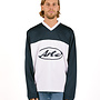 Circle Logo Longsleeve Wit/Navy