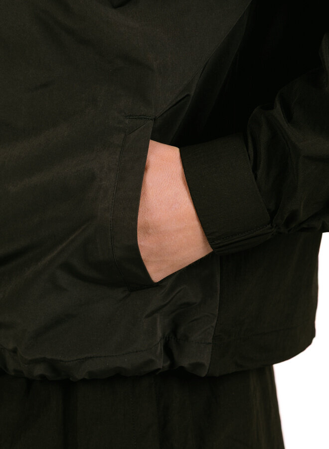 Squared Track Jacket Black