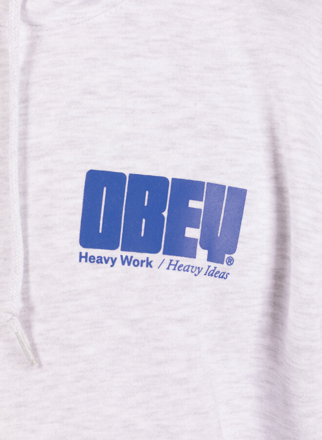 Heavy Ideas Hood Ash Grey