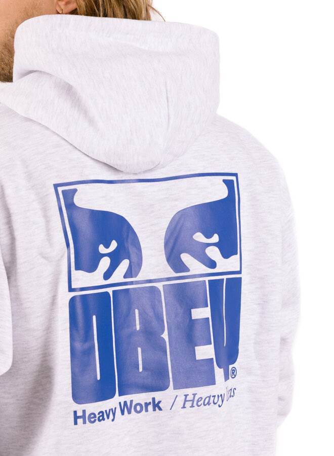 Heavy Ideas Hood Ash Grey