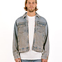 Base Trucker Jacket Heavy Vintage Light Indigo