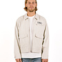 Walter Work Jacket Silver Birch Faded Wash