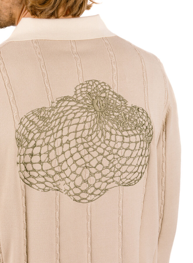 Knit Football Peyote