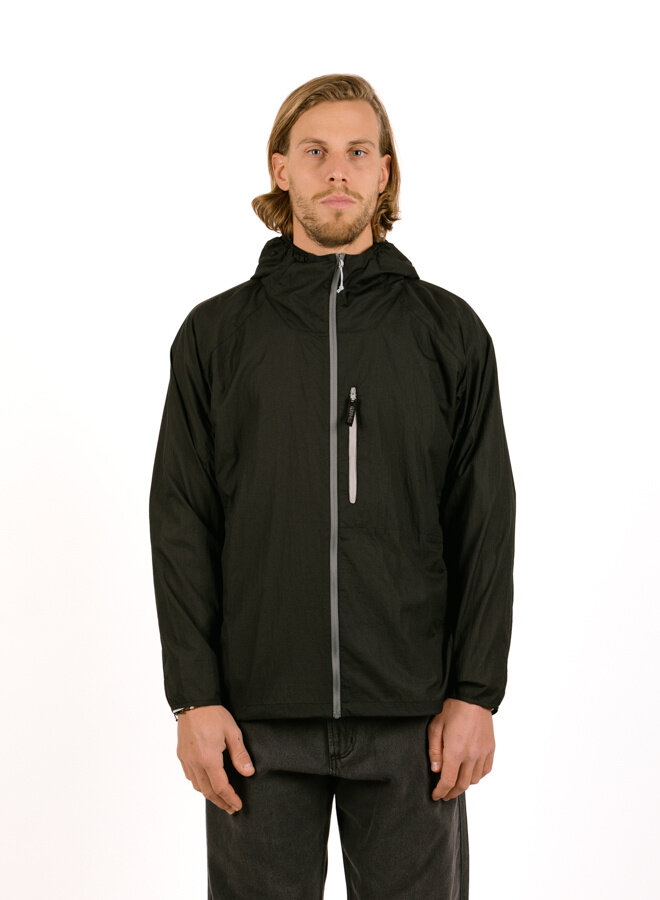 Flyweight Hooded Jacket Black