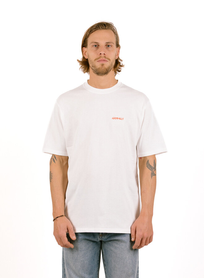 Ice Sculpture Tee White