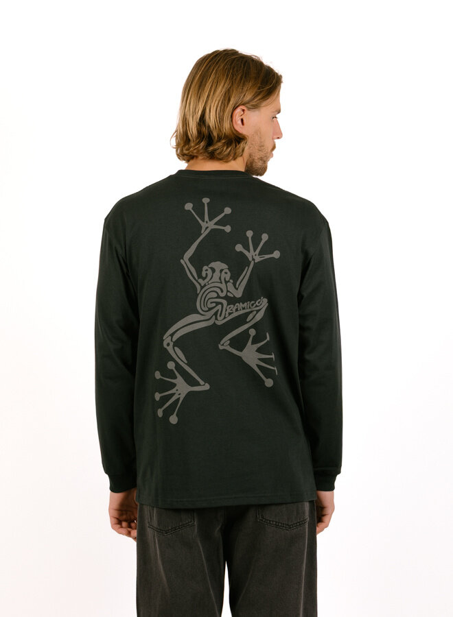 Sticky Hands L/s Tee Vintage Black