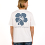 Hibiscus Tee Washed White