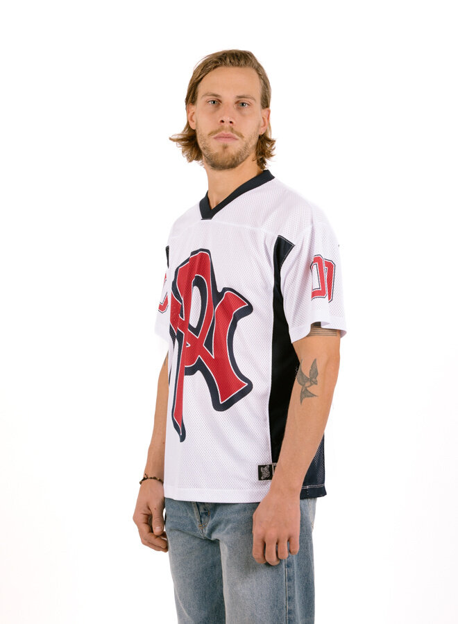 NYP Sports Poly SS Jersey White