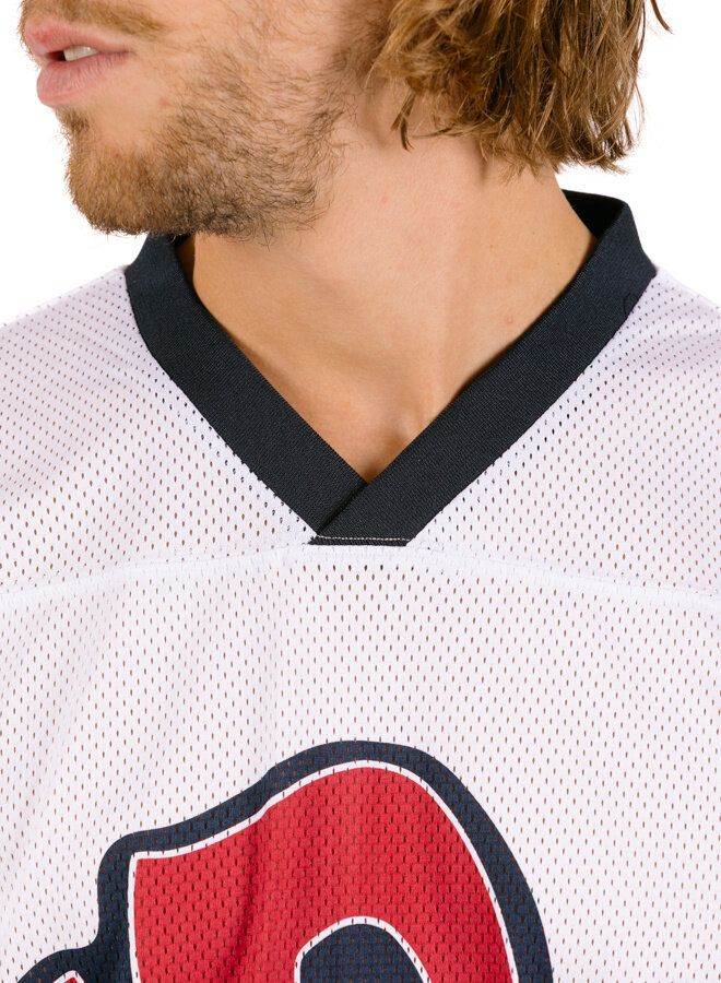 NYP Sports Poly SS Jersey White