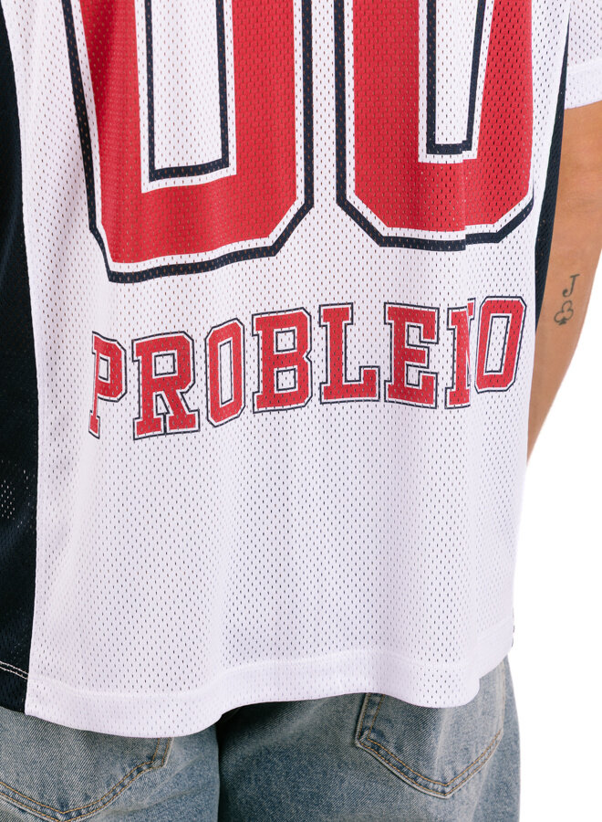 Nyp Sports Poly Ss Jersey Men White